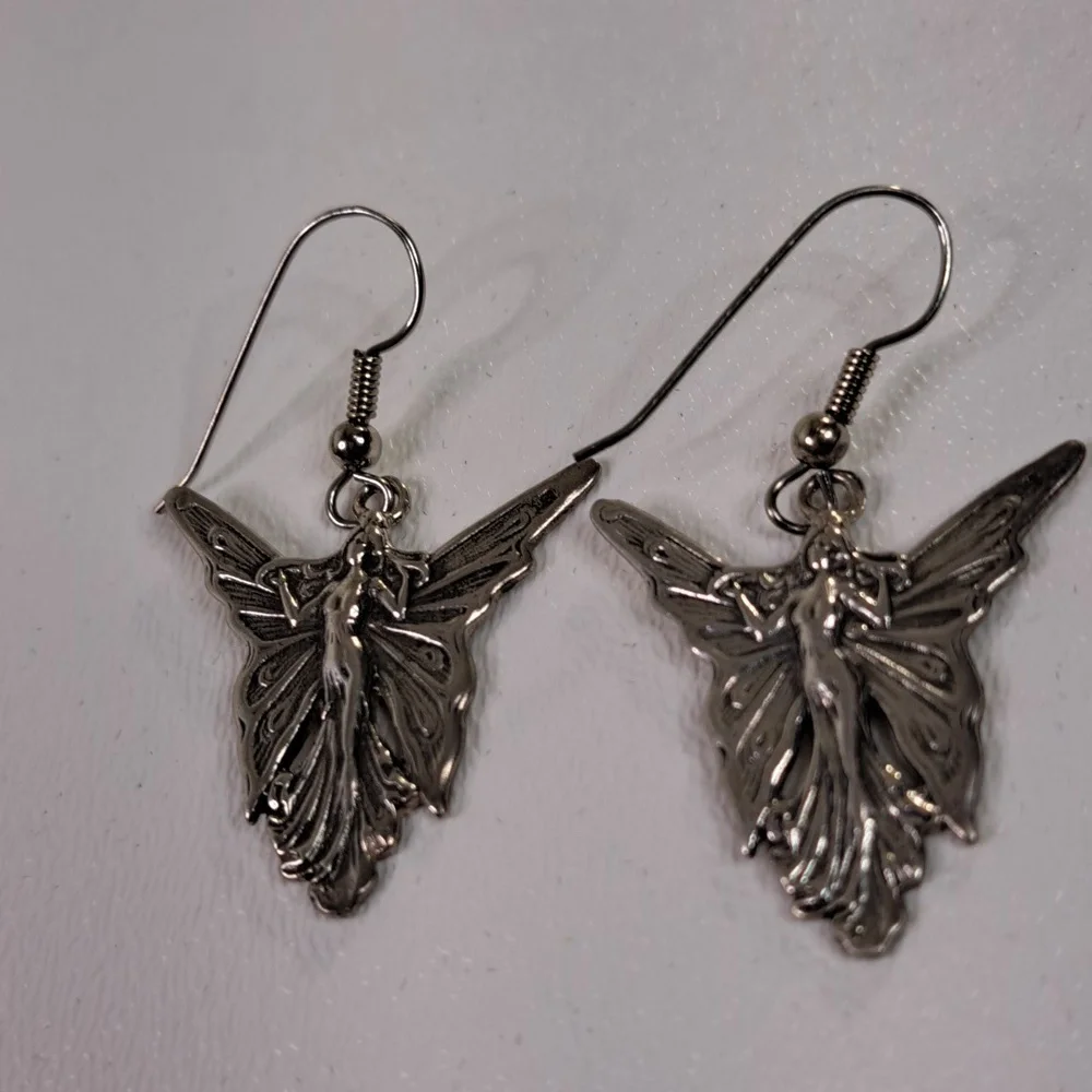 Fairy Sterling Silver Earrings - Picture 3 of 14